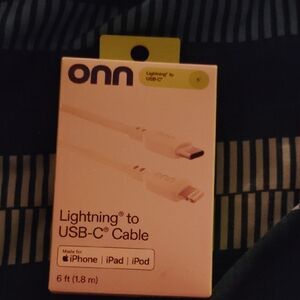 On Running White Lightning to USB-C Cable